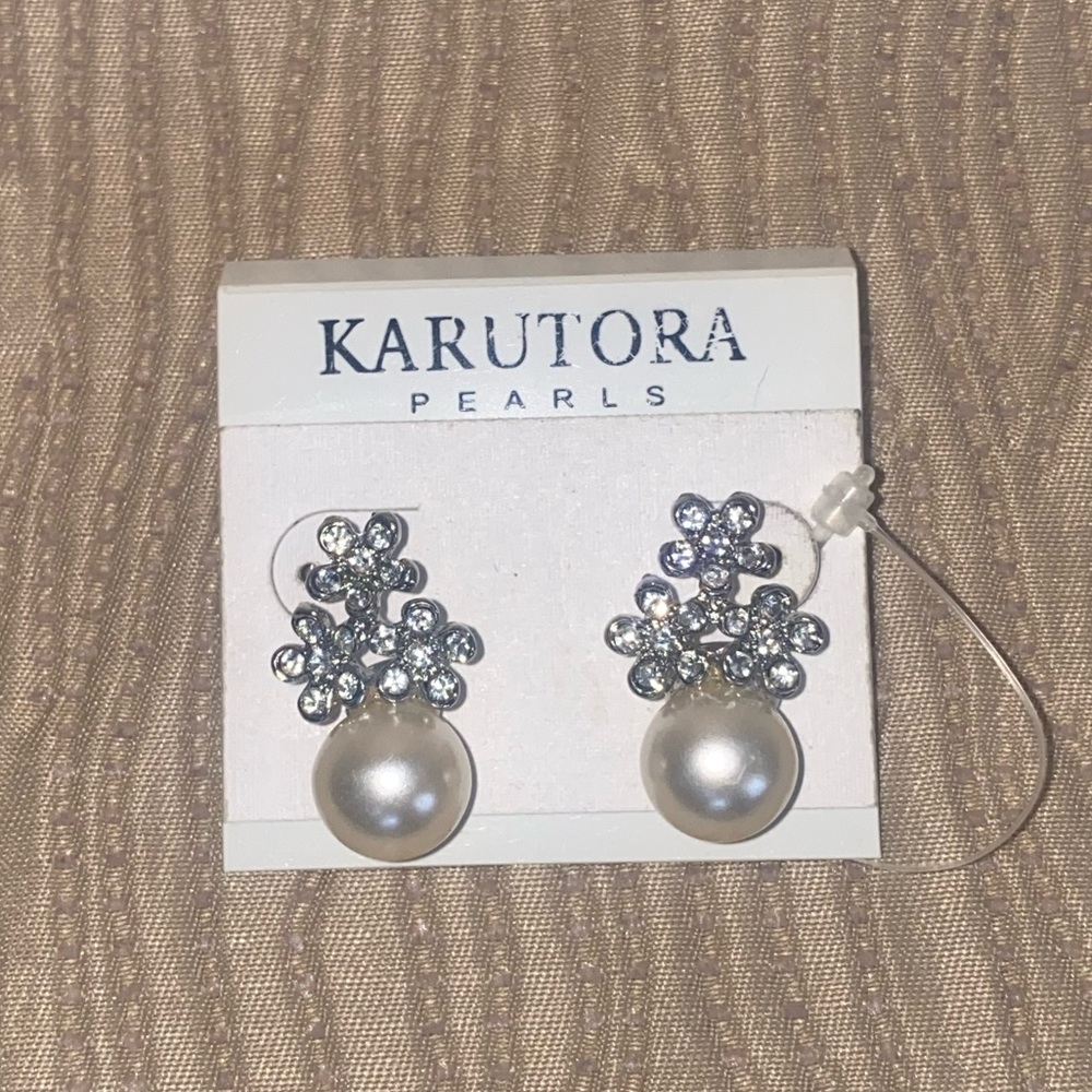 KARUTORA PEARLS, EARRINGS